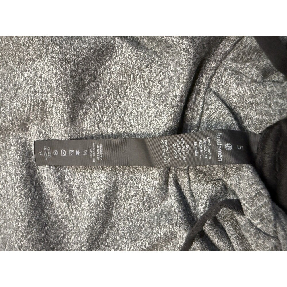 Lululemon City Sweat Thermo Hoodie Mens S Medium Gray Sweatshirt LM3BC1S - Picture 10 of 13